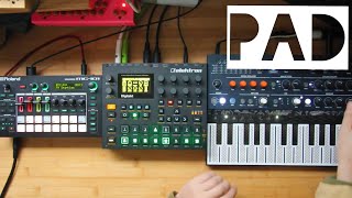 Elektron digitakt,microfreak,Roland mc101 JAM 11/11/23 13:30 dawless