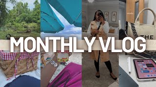 APRIL VLOG | cinco de mayo prep, losing 11 pounds, planner meet up, marc jacobs tote bag unboxing!