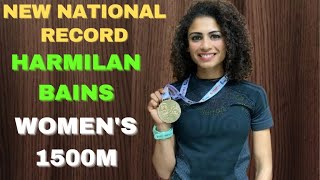 1500m women's Final Harmilan Bains | 60th National Open Athletics Championships2021