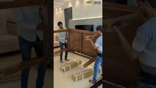 Dining Table Assemble | Interior Designers In Pune | Decorich Interiors #interior #shorts #viral