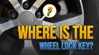 Wheel Lock Key: Where Is It? How Do I Replace It?