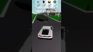 me when I say NO! to my mum #roblox  #funny