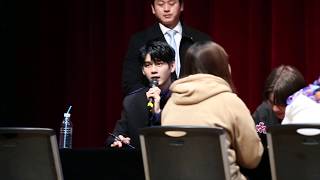 171119 워너원 (Wanna One) 옹성우 focus 직캠 2  @fansign event