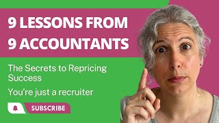 9 Lessons from 9 Accountants: The Secrets to Repricing Success - Just a Recruiter