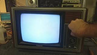 Repair of a 1973 Toshiba C321 13" hybrid tube/transistor color TV - Part 3 /?