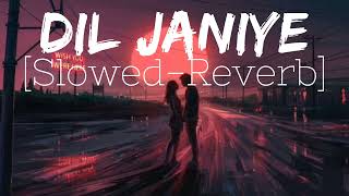 Dil Janiye || Slowed-Reverb || Jubin Nautiyal || Tulsi Kumar