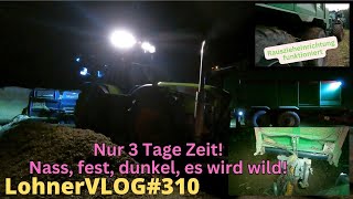 LohnerVLOG#310 Frontladerabstellgestell I Festfahren mit Fendt Vario I Claas Xerion und Jaguar 950