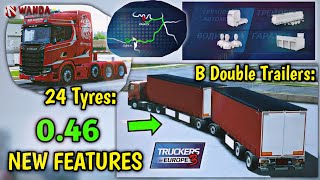 🚚0.46 Double Trailers Update! - Truckers Of Europe 3 By Wanda Software