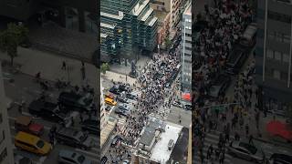 PROTEST IN FRONT OF UNITED NATIONS