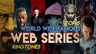 Top 5 World Wide Famous Web Series Ringtones | Netflix & Amazon Prime | MAD BEATS (DOWNLOAD NOW 👇)