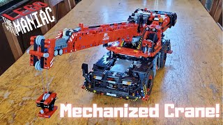 Rough Terrain Crane by the Montreal Lego Maniac - unboxing, speed build and review