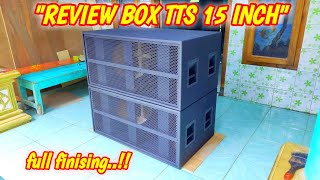 REVIEW BOX SPEAKER RCF TTS 15 INCH