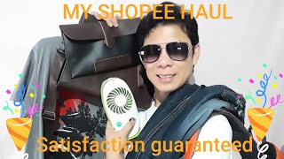 MY SHOPEE HAUL(patunay)