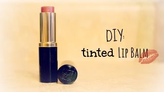 DIY Tinted Lip Balm