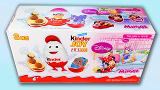 3 Minnie Mouse Kinder Joy Surprise Eggs from China