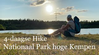 4-daagse Hike/wandeling in Limburg (B): Nationaal Park Hoge Kempen - lange afstandsroute