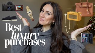 BEST LUXURY SHOPPING | Cartier, Hermès, Intuisse...Most worn luxury purchases of 2023, Vlogmas | Pia