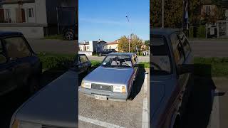 Citroën Axel e Fiat 850 spider cabriolet.