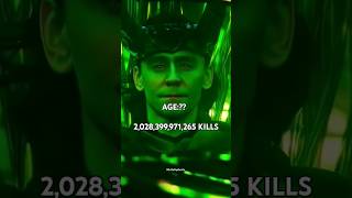 😨LOKI SEASON 2 KILL COUNT #marvel #shortsfeed #viral #edit #4k