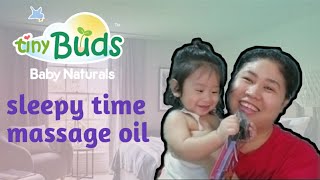 TINY BUDS SLEEPY TIME MASSAGE OIL REVIEW