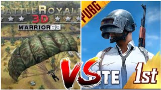 PUBG mobile lite vs battle royale 3d warrior 63