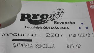 PROGOL 2207... SUSCRÍBETE