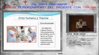 Tipos y causas del error humano en trauma - Dr. Nerio Bracho - 2 de Diciembre 2011