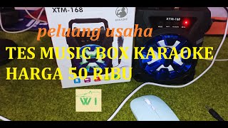 Modal 50 Ribu Peluang Cari Duit! Tes Minibox Karaoke Murahan