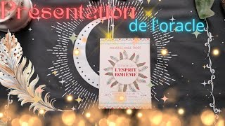 PRÉSENTATION DE L'ORACLE L'ESPRIT BOHÊME 🌺