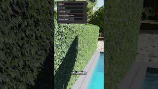 Learn How to Make a Green Wall in Lumion #shorts