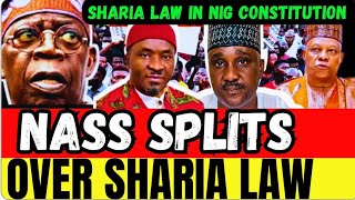 NIGERIA POISED TO APPROVE SHARIA LAW