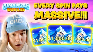 *LUCKY* DREAM SET UP on the *NEW* HIMALAYAN WILD SLOT!!! (Bonus Buys)