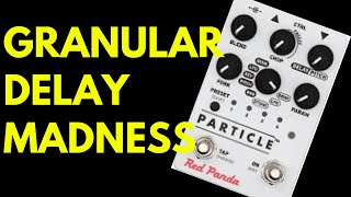 Red Panda Particle V2 Granular Delay Demo