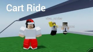 Roblox Cart Ride but I fall at the end