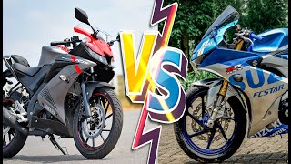 YAMAHA R15 V.3  VS  SUZUKI GSXR-150