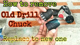 Removing Drill Chuck [ - Palit ng Ulo - ]