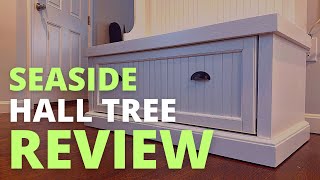 Crosley Furniture Seaside Hall Tree Review | Farmhouse Hall Tree with Bench Ideas | Hall Tree Amazon