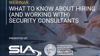 What to Know About Hiring and Working With Security Consultants