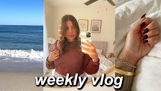 EXPLORING MY NEW CITY, APARTMENT UPDATES, TRADER JOE'S HAUL, NEW NAILS | WEEKLY VLOG