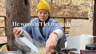 Barely made out of camping in Korea, battling with husband #korea #marriage #marriagetalk #camping