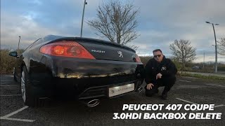 PEUGEOT 407 COUPE 3.0HDI BACKBOX DELETE - PROJECT 3.0HDI