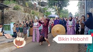 Si Ambu bikin heboh! di Acara Hajatan adat Sunda#viral