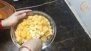 instant fruit Chaat recipe | Fruit Chaat recipe | Fruit recipe | Chaat recipe