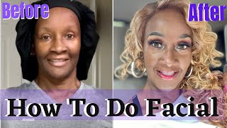 How To Do a Facial |Easy