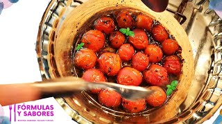 Tomates Cherry Confitados. Al Horno. Cómo preparar #tomates  confitados. #turorial  tomato #tomato