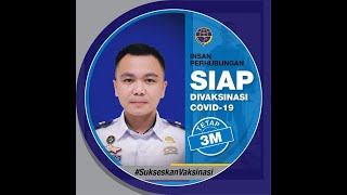 Pemberian Vaksin Tenaga Kesehatan Kementerian Perhubungan