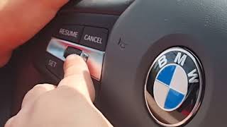 Tempomat BMW