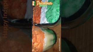 tricolour Dessert Custard Dessert #shortsviral #kitchenwithshahreen