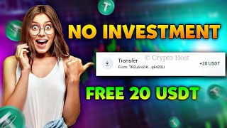 New Usdt Earning Site | Earn Free Usdt | Best Usdt Investment site | New Earning Site