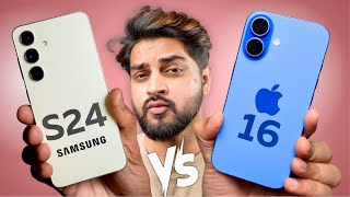 iPhone 16 Vs Samsung Galaxy S24 | King Of The Compact Phones? Mohit Balani